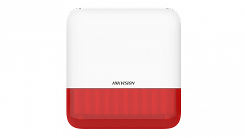 Хиквижн Беспроводной уличный оповещатель (красный индикатор) SirenOut (Red) (AXPro)